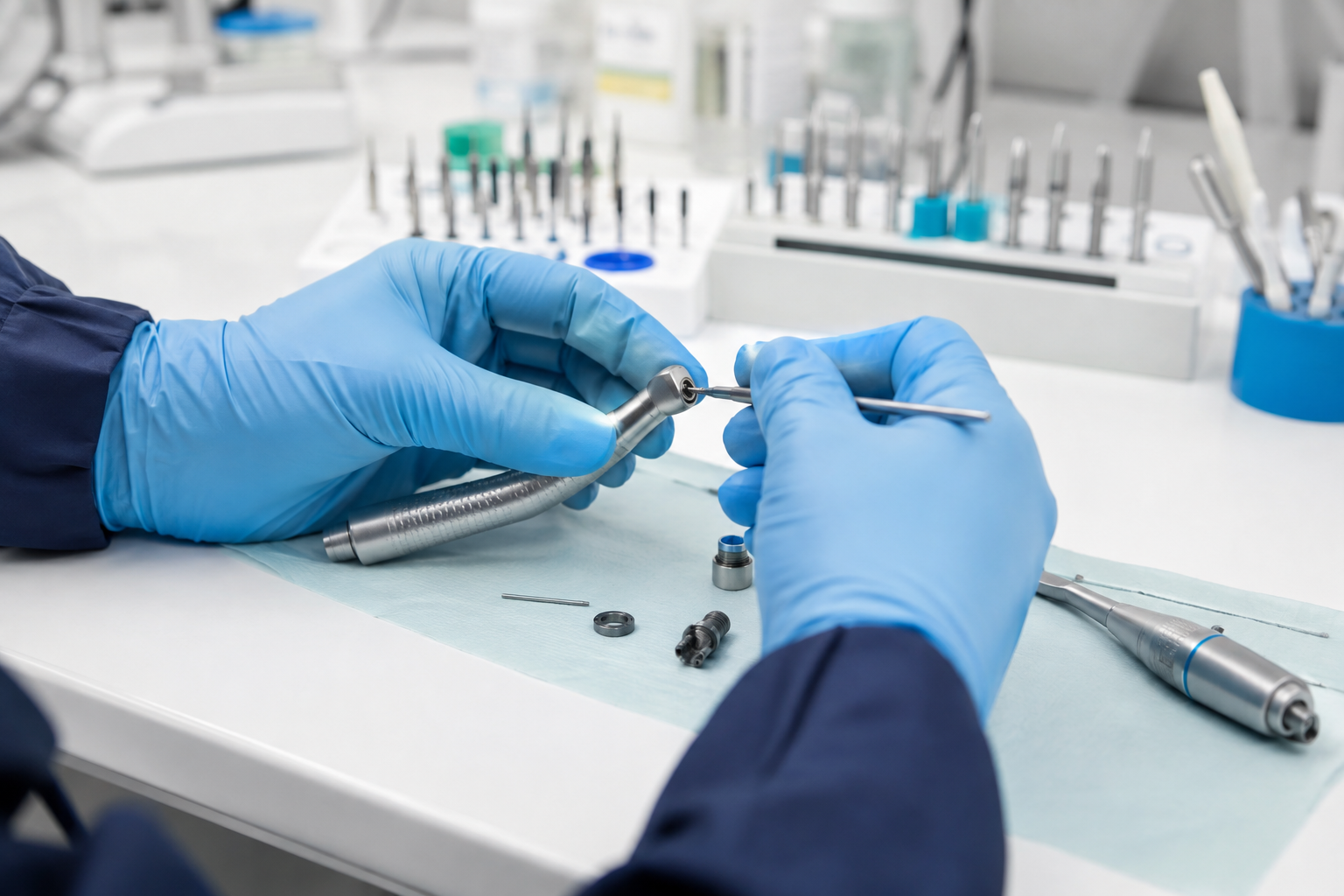 Dental handpiece repair